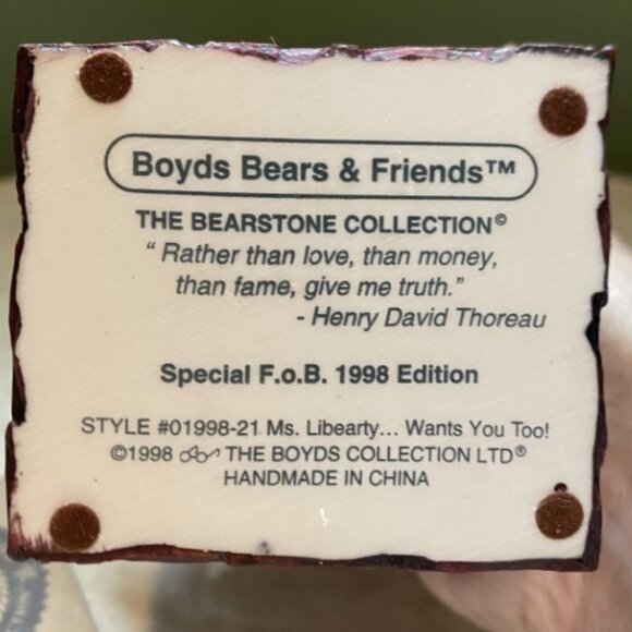 Boyds Bears & Friends the Bears tone Collection - Picture 6 of 14